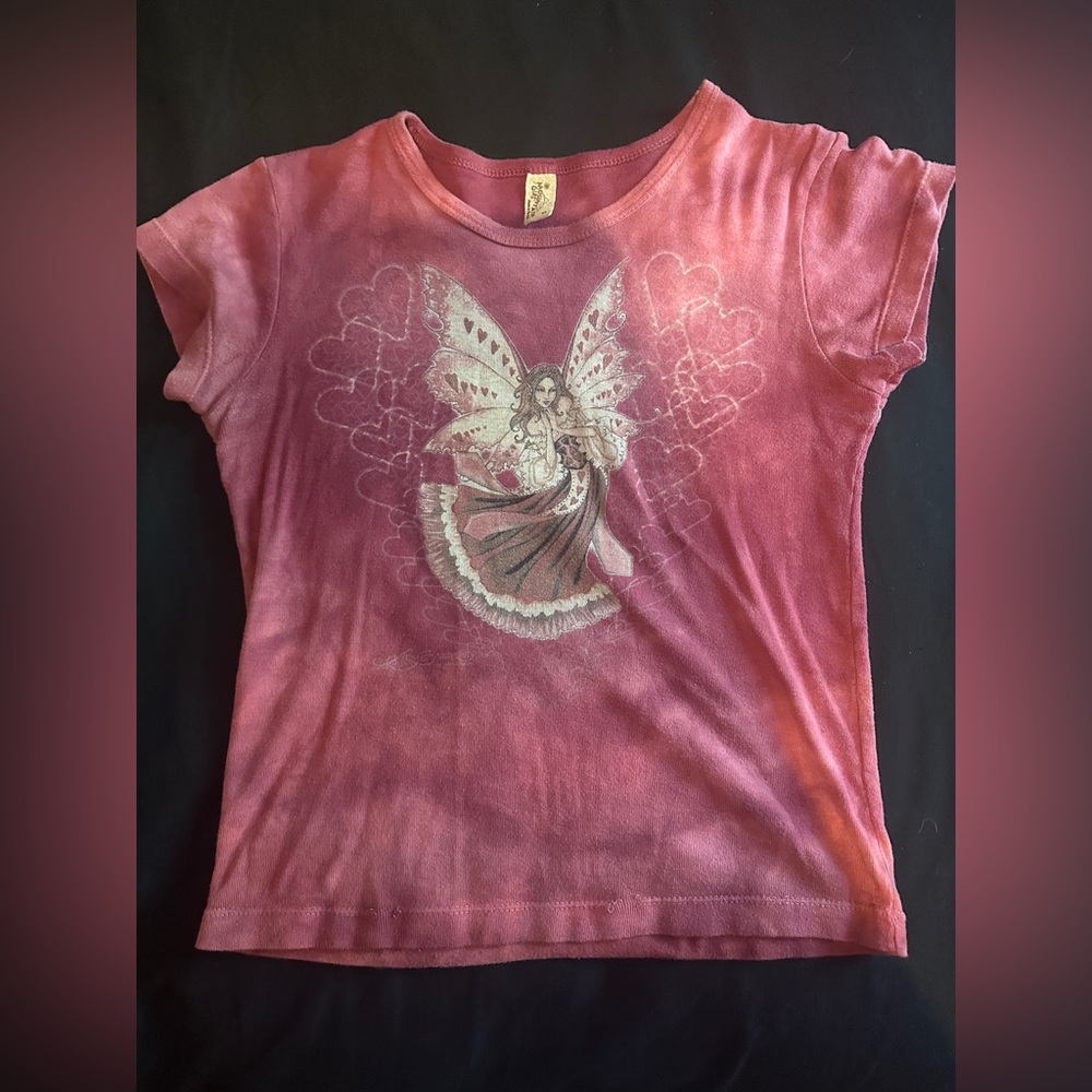 fairy girl baby tee